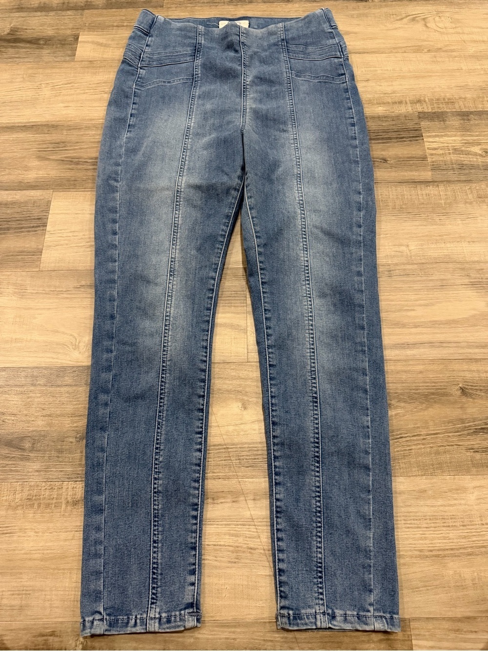 We the Free Pull On Denim Jeans Medium Wash
